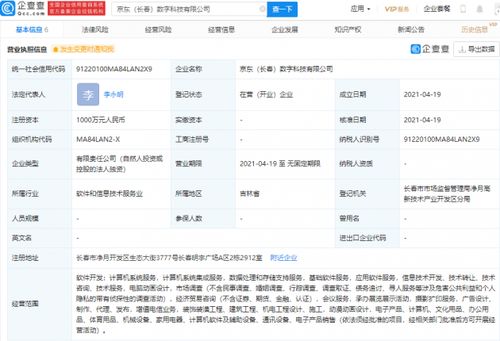 京東關(guān)聯(lián)企業(yè)布局?jǐn)?shù)字科技新賽道，動(dòng)漫動(dòng)畫(huà)設(shè)計(jì)與數(shù)據(jù)處理業(yè)務(wù)齊頭并進(jìn)